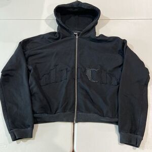 Ditch LA Missing Patch Pullover Premium Hoodie Size Large Black Street Wear